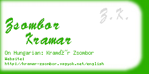 zsombor kramar business card